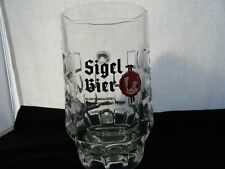 Brauereiglasbierkrug sigelbier gebraucht kaufen  Reutlingen