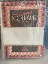 Usado, Conjunto de lençóis de cama Stevens Mohawk 1953 musselina 100% algodão branco casal 81 x 99” vintage comprar usado  Enviando para Brazil