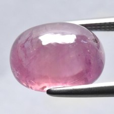 💎 Cabochão oval 5,33ct 10,2x7,5mm safira rosa - aquecido, gema da Tanzânia comprar usado  Enviando para Brazil