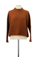Pull laine marron d'occasion  France