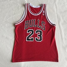 Camiseta Vintage Autêntica Champion Michael Jordan Chicago Bulls #23 Tamanho G comprar usado  Enviando para Brazil
