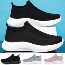 Sapatos casuais ao ar livre de malha slip on meia de cano baixo tênis feminino masculino tamanho 11 comprar usado  Enviando para Brazil