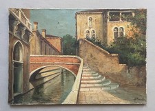 Vue venise huile d'occasion  Artigues-près-Bordeaux