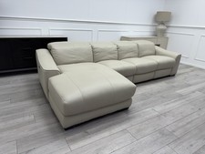 Xavier cream leather for sale  BACUP