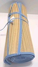 Tapete de palha tamanho completo 72 X 36” verão acampamento piquenique praia ao ar livre ioga dormir comprar usado  Enviando para Brazil