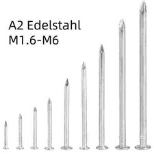 Nägel Senkkopf M1-M6 Senkkopfnägel Stahlnägel Länge 15-153mm Edelstahl V2A Nagel comprar usado  Enviando para Brazil