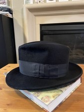 Vintage borsalino black d'occasion  Expédié en Belgium