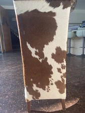 Dining chairs cow for sale  WORCESTER