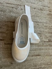 Scarpe bianche superga usato  Roma