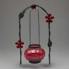 Vintage red iridescent for sale  Saint Paul