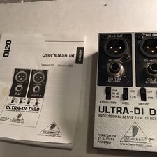 Behringer ultra di20 for sale  Bradley