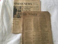 Vintage newspaper for sale  HUNTINGDON