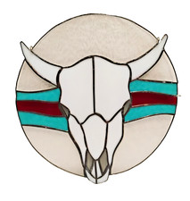 Stained glass western for sale  Philadelphia