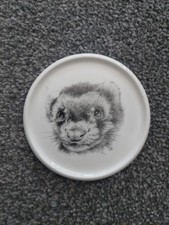 Staffordshire china ferret for sale  WIGSTON