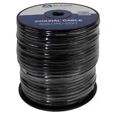 ALPHA PRO RG8u CABO COAXIAL DUPLO ESCUDO BAIXA PERDA - Carretel de 500 pés comprar usado  Enviando para Brazil