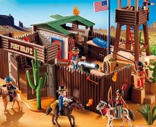 Playmobil western fort gebraucht kaufen  Hüllhorst