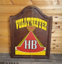 Dartscheibe volltreffer holz gebraucht kaufen  Brakel