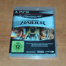 Tomb Raider HD Trilogy, komplett mit Handbuch, Classics, Playstation 3, PS3, TOP comprar usado  Enviando para Brazil