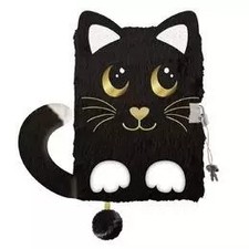 Pamiętnik z łódką A5/96K 3D włochacz Night Cat na sprzedaż  PL