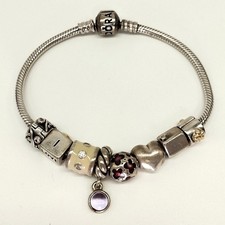 Pandora charm bracelet for sale  ROMFORD