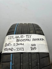 225 bridgestone potenza for sale  OLDHAM