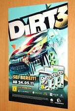 Dirt 3 PS3 Playstation 3 Xbox 360 raro pôster promocional/anúncio impresso de anúncio comprar usado  Enviando para Brazil