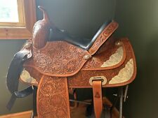 Western show saddle for sale  Parish