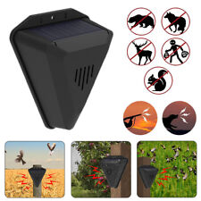 Solar-Bewegungsmelder-Alarm gibt lautes Hundegebell und Schussgeräusche IP55  comprar usado  Enviando para Brazil
