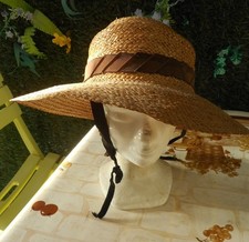 Beau chapeau paille d'occasion  Bourges