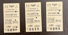 Lotto biglietti treno usato  Milano