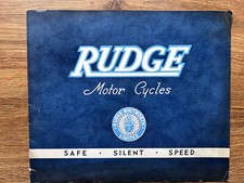 Original 1938 rudge for sale  LEDBURY