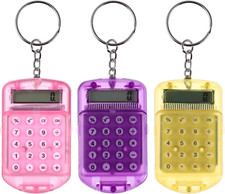 3pcs mini calcolatrice usato  Roma