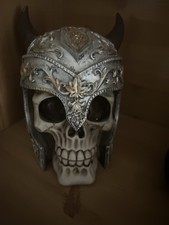 Skull ornament helmet for sale  GOOLE