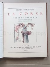 Corse types coutumes d'occasion  Bordeaux-