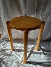 Banqueta Baixa Vintage FUJIEI 70s/80s Japandi Bordo ou Carvalho Estilo Moderno  comprar usado  Enviando para Brazil