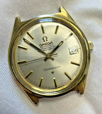 Relógio de pulso Omega Constellation automático 34mm data 168.105 mostrador prata LW-249 comprar usado  Enviando para Brazil
