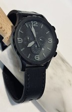 Relógio masculino Fossil Watch JR1354 pulseira de couro preto 10 ATM comprar usado  Enviando para Brazil