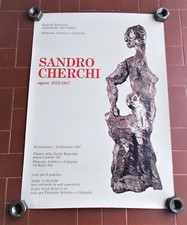 Manifesto sandro cherchi usato  Settimo Torinese