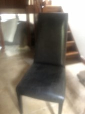 Black leather high for sale  NOTTINGHAM