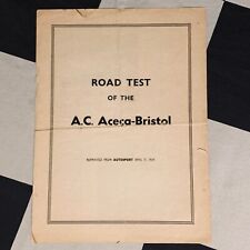 Acera bristol autosport for sale  CHELTENHAM