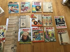 25 cómics Mad Magazine de los años 60 y 70 Beat up baja calidad sin portada, etc. segunda mano  Embacar hacia Mexico