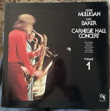 GERRY MULLIGAN / CHET BAKER Carnegie Hall Concert Vol. 1 CTI LP NM gatefold EUC comprar usado  Enviando para Brazil