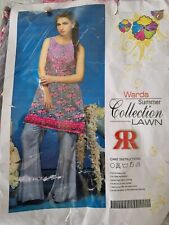 Warda collection unstitched for sale  BURNLEY