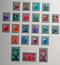 1945 serie valori usato  Chianciano Terme
