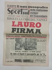 Sportsud 1961 calendario usato  Caserta