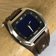 Relógio LCD analógico masculino Fossil BG-2195 Kaleido pulseira de couro marrom 7 3/4" comprar usado  Enviando para Brazil