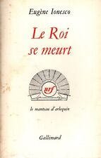 Eugene ionesco roi d'occasion  Gurgy