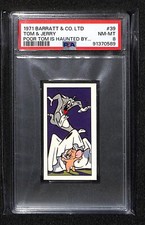 1971 BARRATT & CO LTD TOM AND JERRY # 39 POBRE TOM É ASSOMBRADO POR PSA 8 TABACO, usado comprar usado  Enviando para Brazil