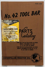 Catálogo de peças CAT Caterpillar 42 TOOL BAR (para alguns tratores D2/D4) comprar usado  Enviando para Brazil