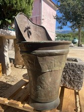 Antico contenitore rame usato  Atina